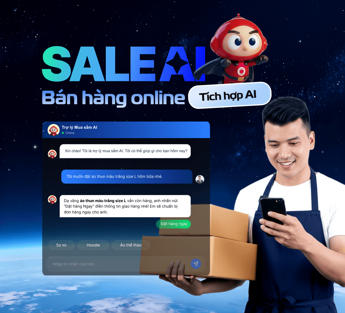 Minh họa đối tác kinh doanh